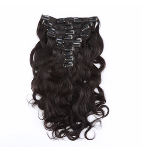 Cambodian Body Wave Clip-in Set