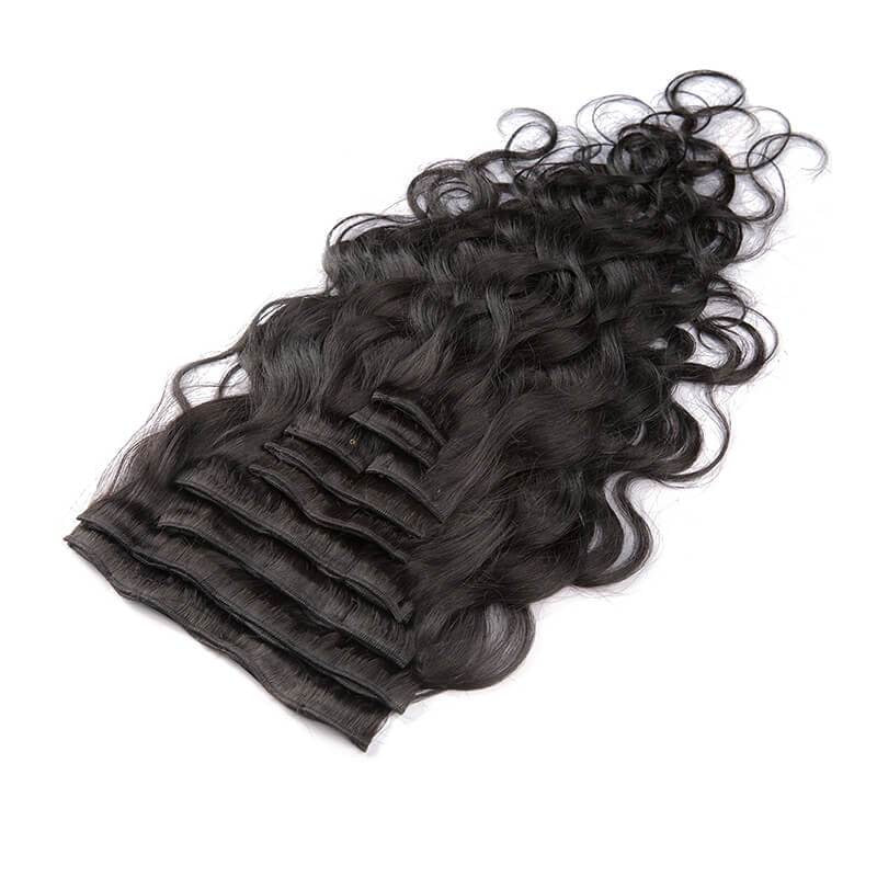 Cambodian Body Wave Clip-in Set